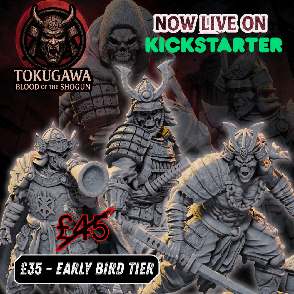 3D Printable Undead Samurai Blood Reaper - Free STL Model